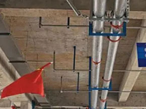 贺兰管廊支架的安装方法